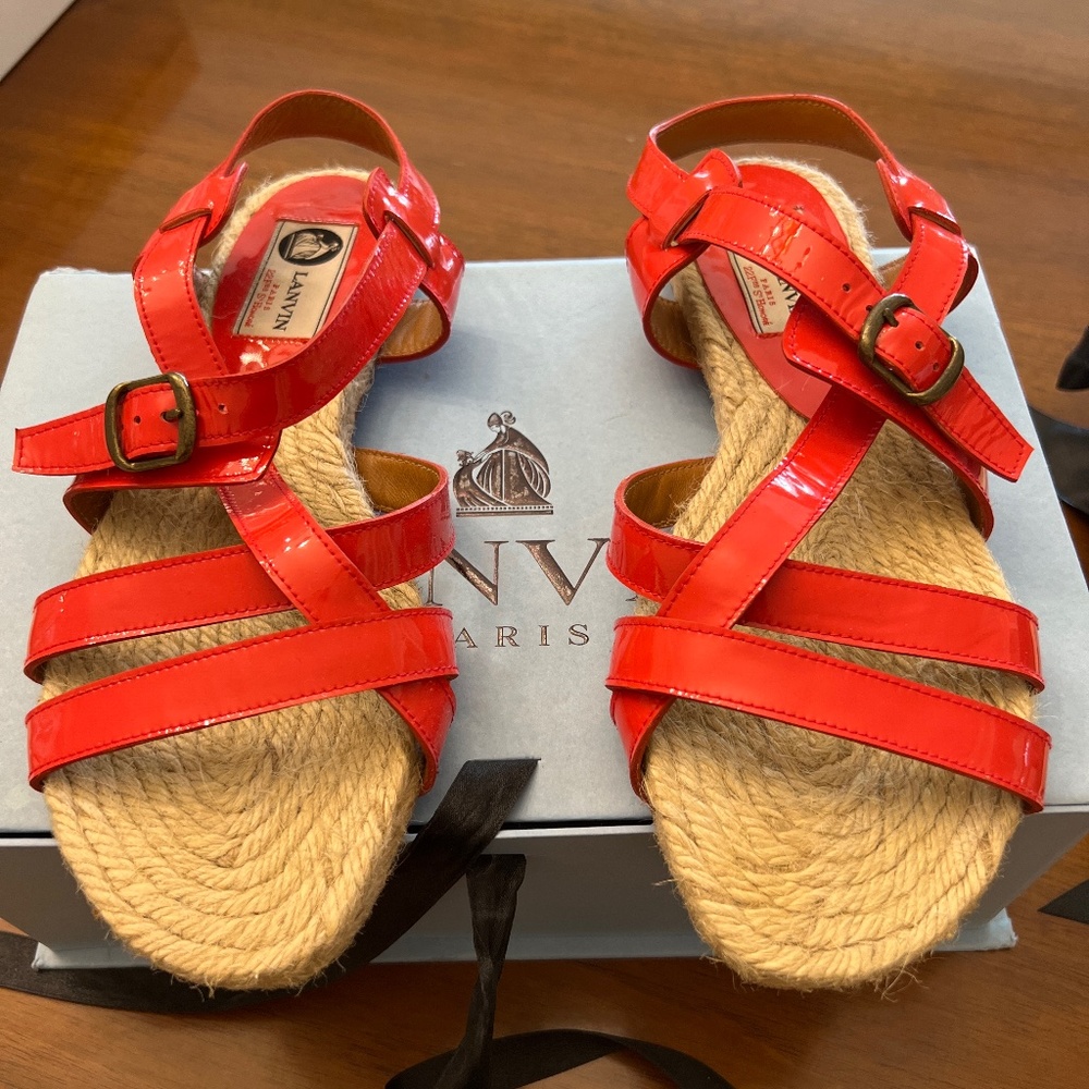 Lanvin Designer Espadrille Sandal
